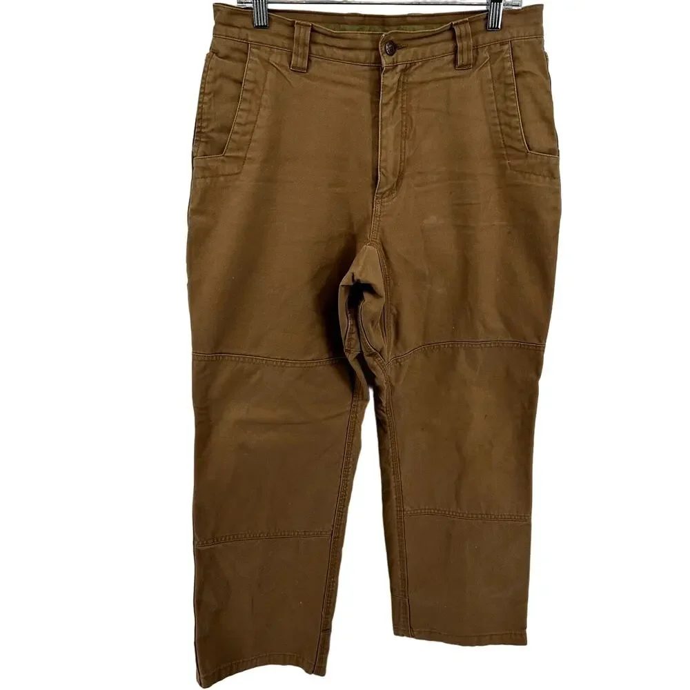 Mountain Khakis Teton Twill Pants Classic Fit Western Casual Brown Waist 35x30